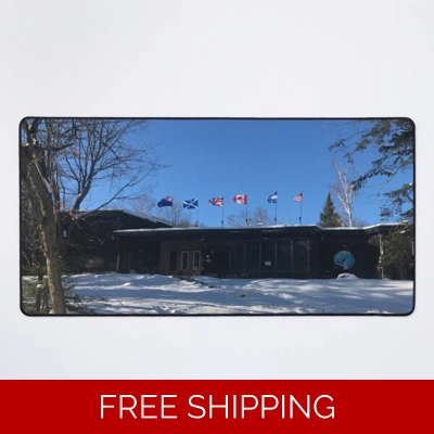 Le Studio Desk Mat Building Winter 2020